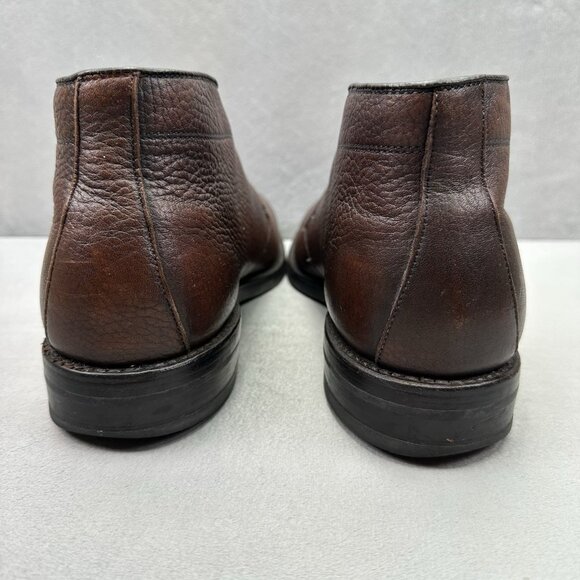 Allen Edmonds Malvern Mens Size 10 (E) Chukka Boots Brown Leather Made in USA - Picture 4 of 9